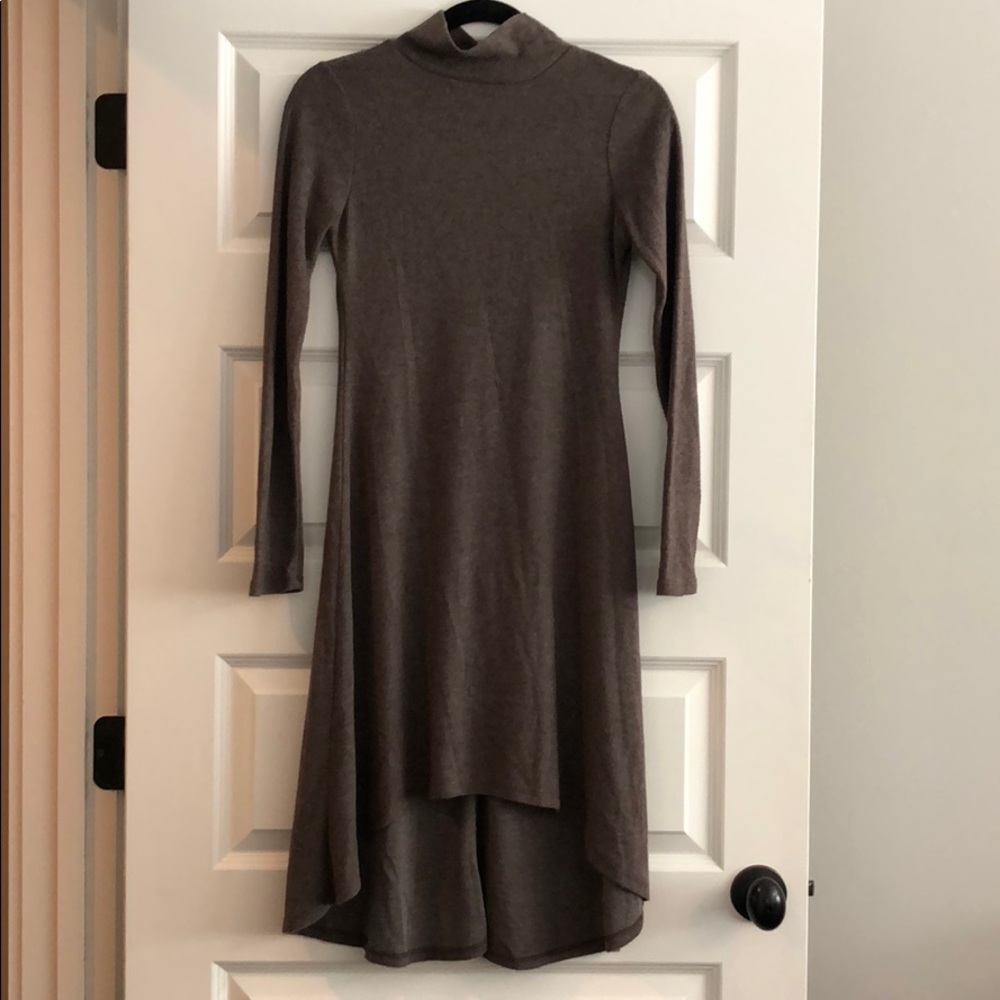 Keyhole Back Winter Dress